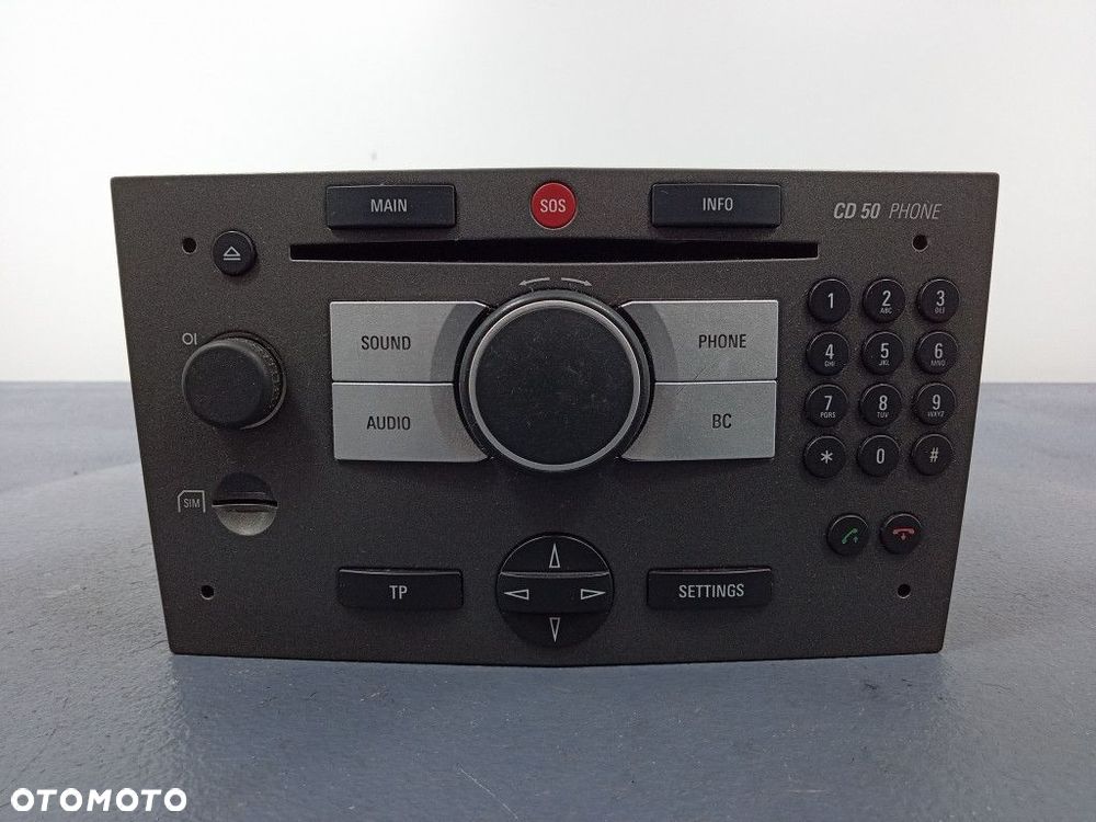 ASTRA III H RADIO FABRYCZNE OEM CD50 13157571 - 1