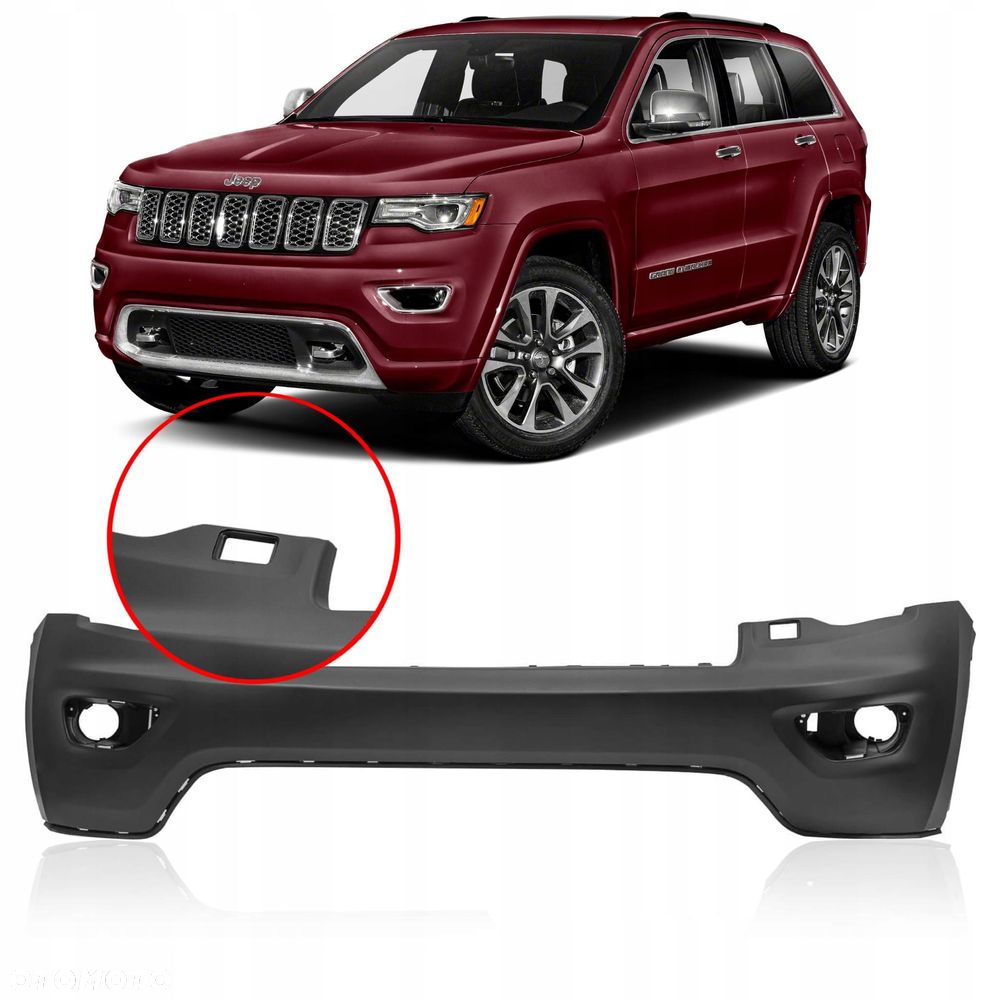 zderzak + spryski jeep grand cherokee wk2 17-20 - 1