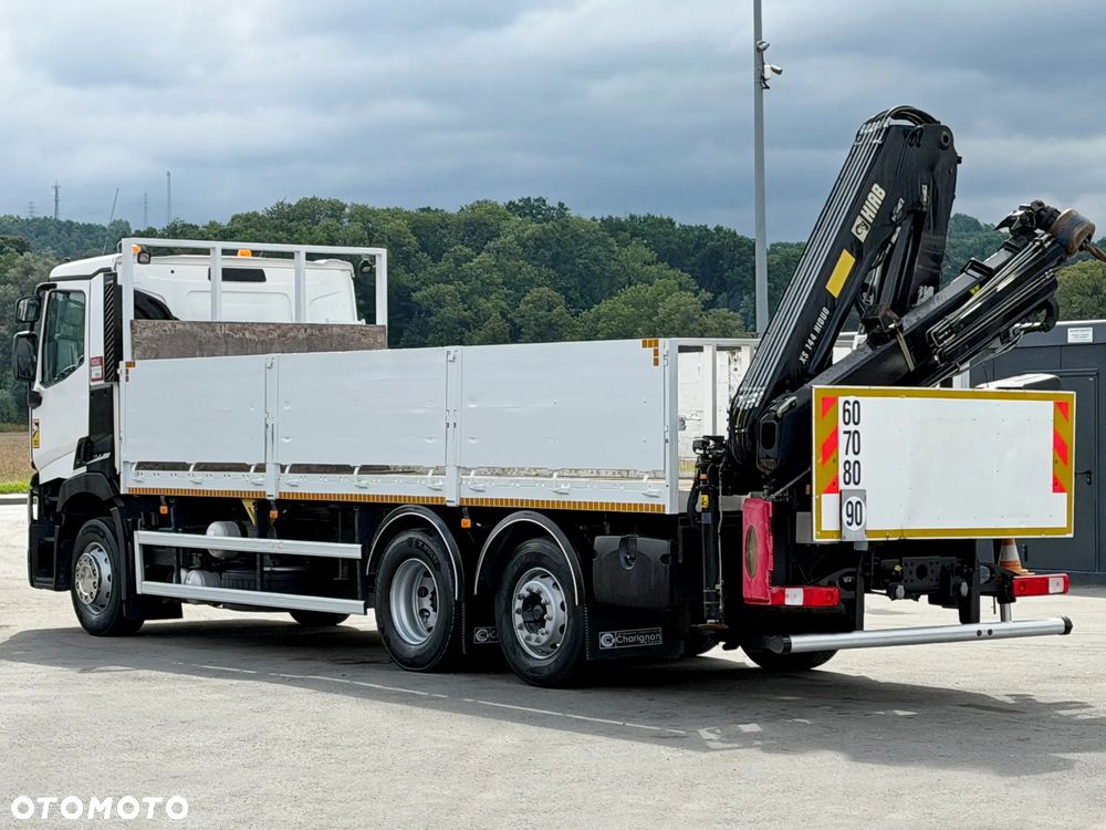 Renault T 380 * SKRZYNIA 6,80 m * HIAB 144 BS - 2 HIDUO + PILOT * STAN BDB - 6