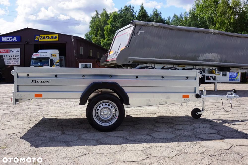 Zaslaw 1 oś, przyczepa towarowa MOCNA I SOLDNA DMC 750 KG - 5