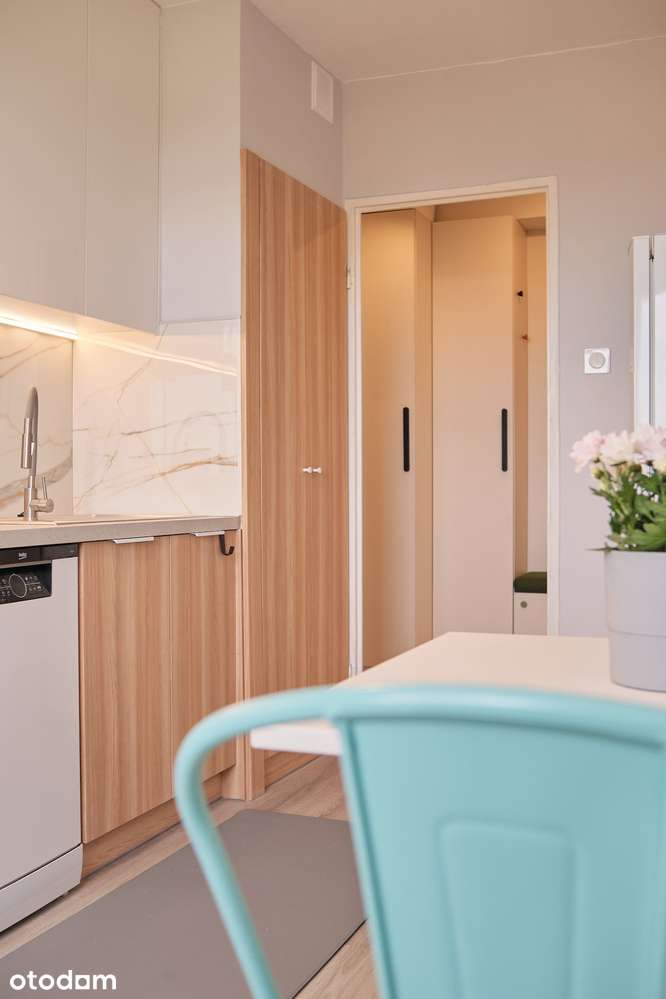 Piotrkowska | 52 m² po remoncie | 2 pok. | Osobna kuchnia | Blisko PŁ