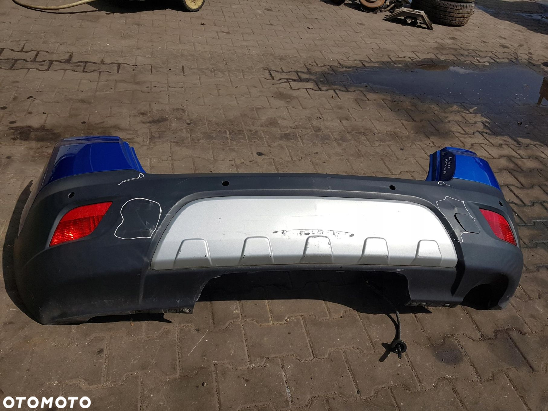 OPEL MOKKA I A 12-16r ZDERZAK TYŁ GQM - 2