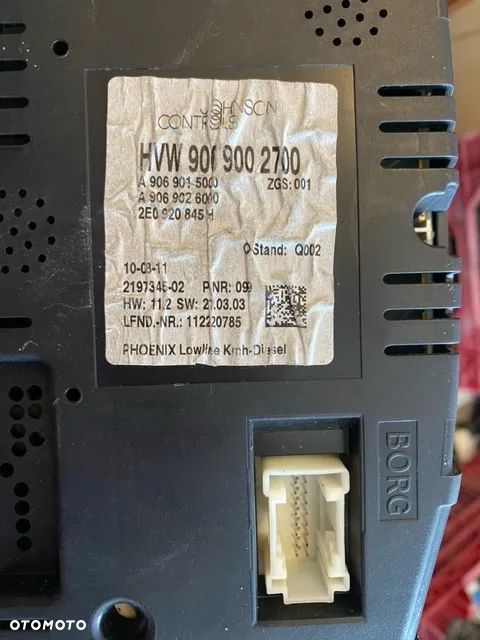 LICZNIK MERCEDES SPRINTER W906 A9064464221 A9064468421 A9069000304 A9069010301 A9069004502 A9064464421 A9064468821 9069002700 9069002700 - 13