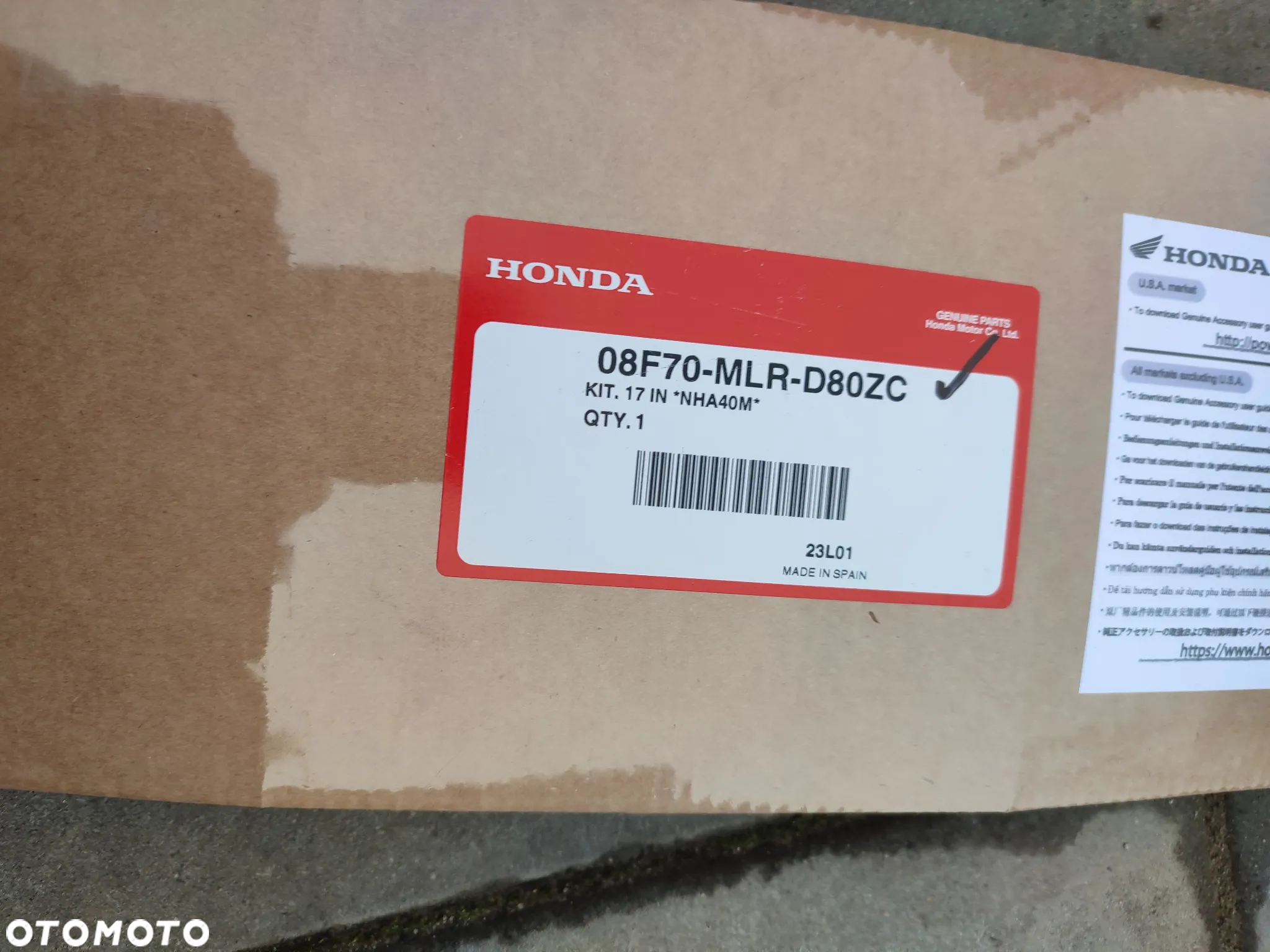 Naklejki na felgi Honda NX 500 NX500 - 3