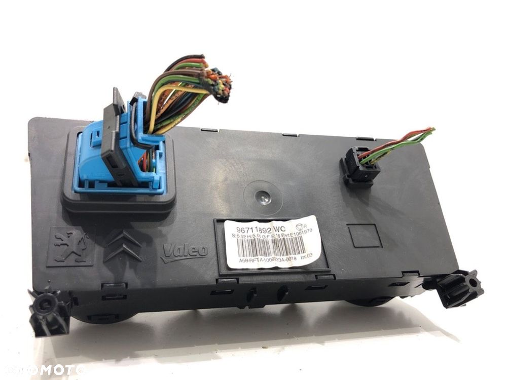 PANEL STEROWANIA NAWIEWU  CITROEN C3 PICASSO (SH_) 2009 - 2022 1.6 VTi 120 88 kW [120 KM] benzyna - 2