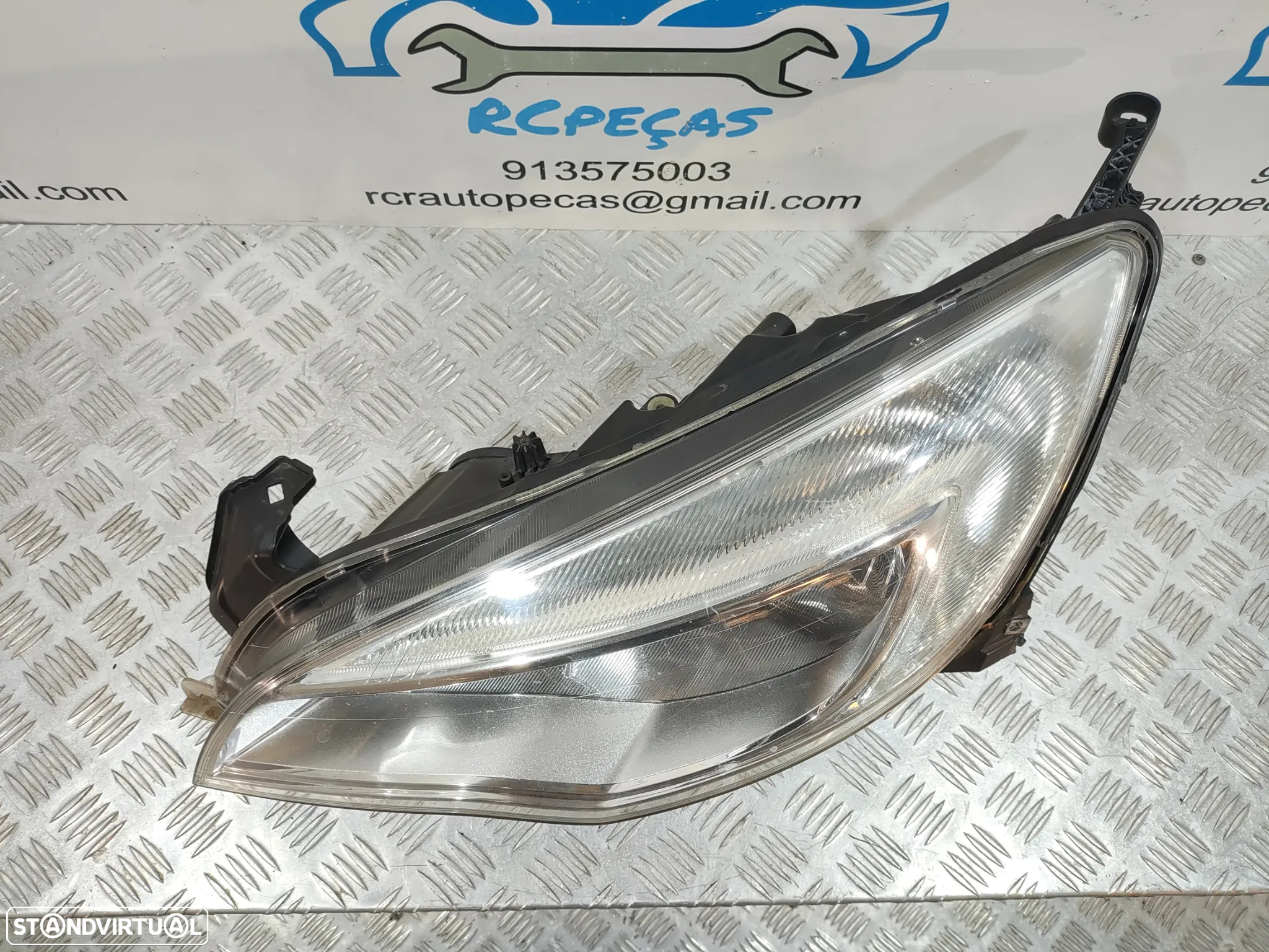 OTICA OTICAS ESQUERDA ORIGINAL OPEL ASTRA J 13253656 1LG01001103 OPTICA OPTICAS FAROL FAROIS - 5