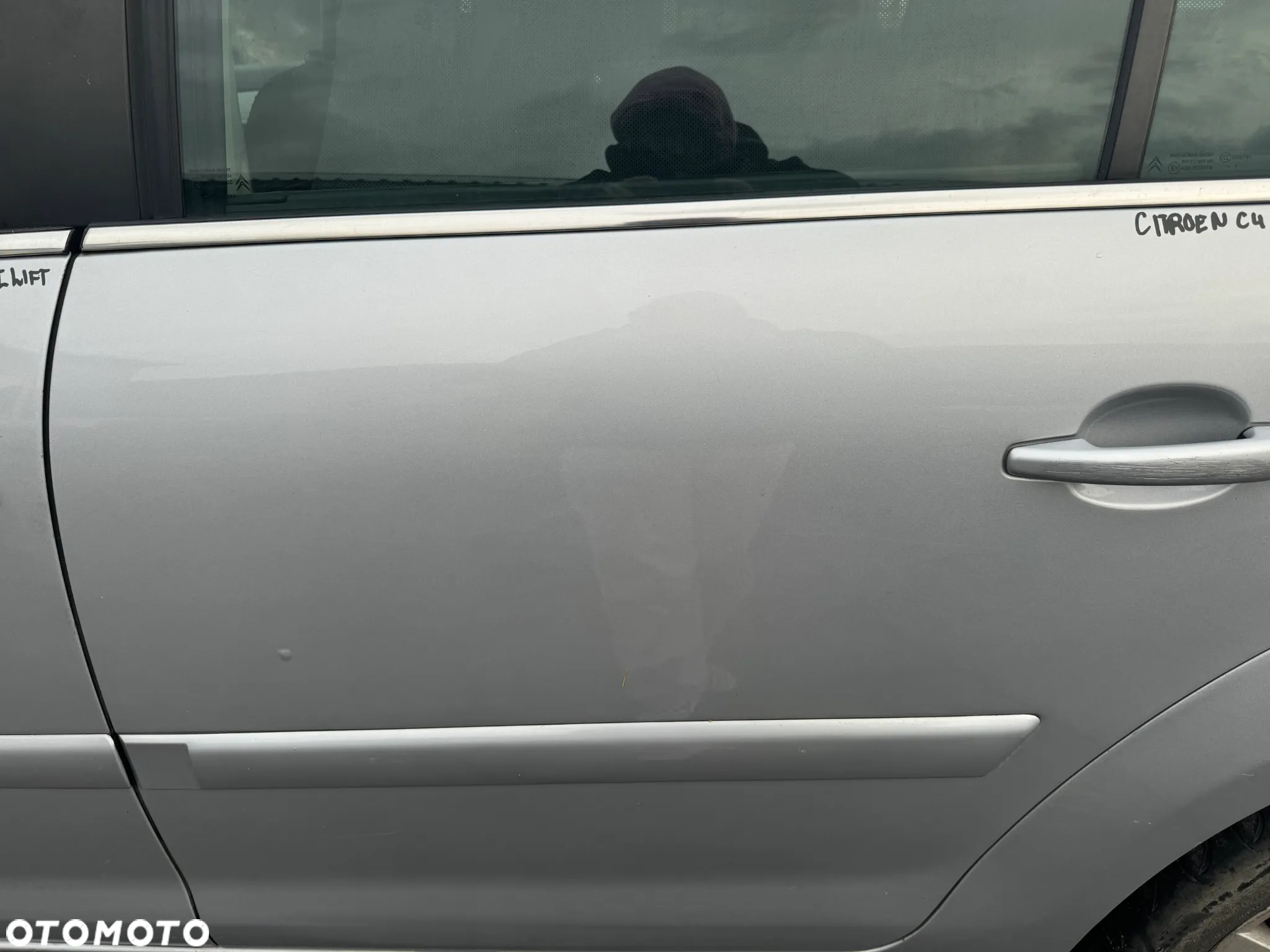 CITROEN C4 PICASSO I LIFT DRZWI LEWE TYLNE LEWY TYŁ EZR - 8