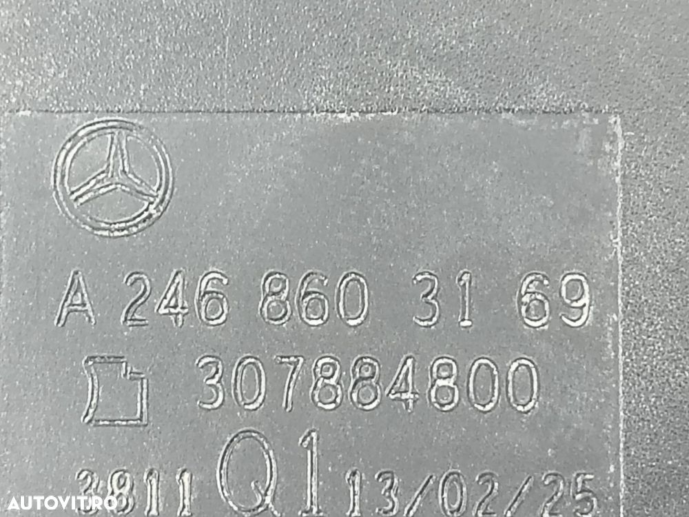 Soclu centura de siguranta A2468603169 Mercedes-Benz B-Class W246 [20 - 3