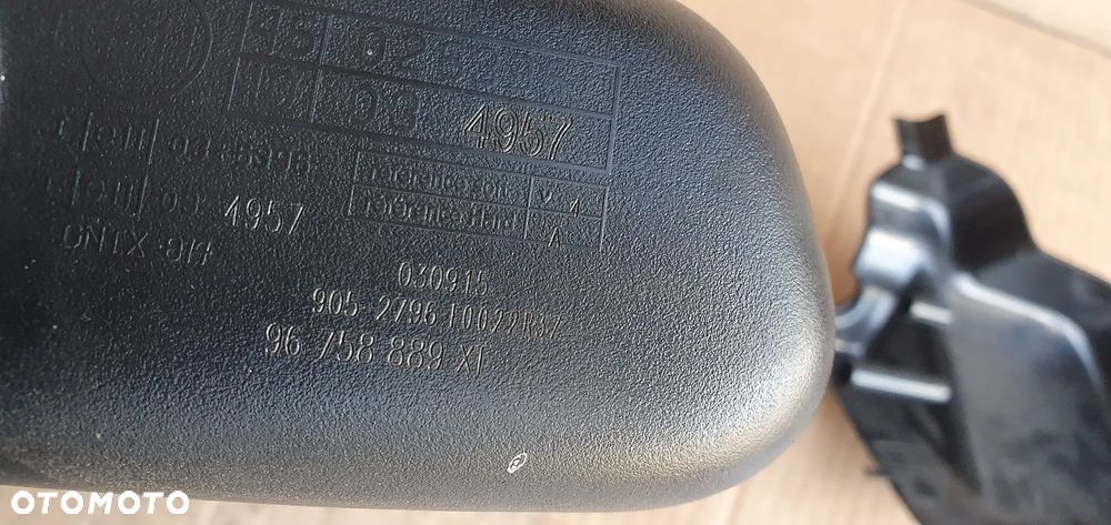 Lusterko wsteczne fotochromatyczne fotochrom obudowa Peugeot 508 I Lift 96758889XT - 9