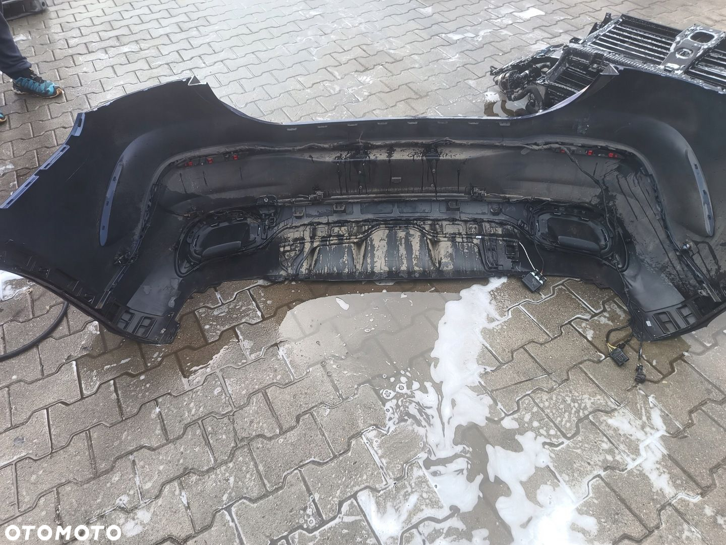 Mercedes 167 gle coupe zderzak tył amg lift - 4