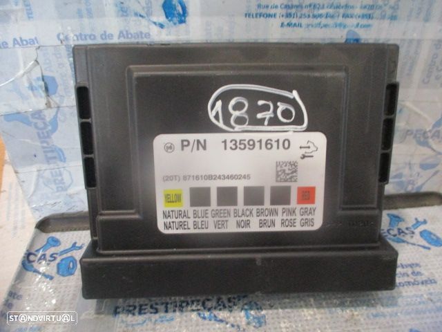 Centralina 55484738  395357783  13460582  600775881  13500157  13591610  OPEL ASTRA J 2015 1.6 CDTI 110CV 4P BRANCO ORIGINAL - 12