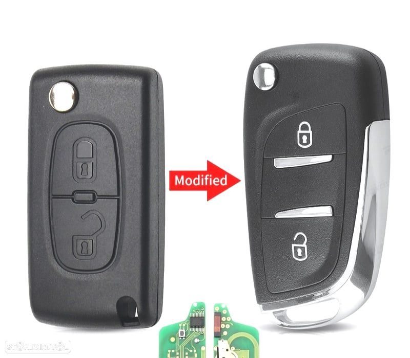 CHAVES COMPLETA PARA PEUGEOT 307 407 607 - 1