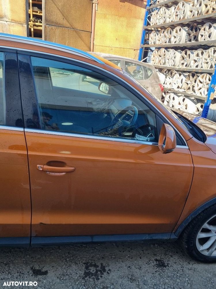 Usa Dreapta Fata AUDI Q3 2011 - 2018 SUV 4 Usi Portocaliu (1184) - 1