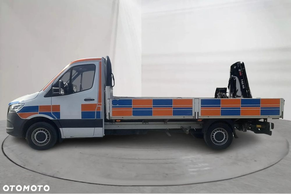 Mercedes-Benz Sprinter 316 CDi 7G Tronic Plus / AUTOMAT / SKRZYNIA / HDS HIAB 1T / 1 WŁ / SERWISOWANY / ORYGINALNY PRZEBIEG / BEZWYPADKOWY / W PEŁNI SPRAWNY / MOŻLIWOŚĆ TRANSPORTU / - 4
