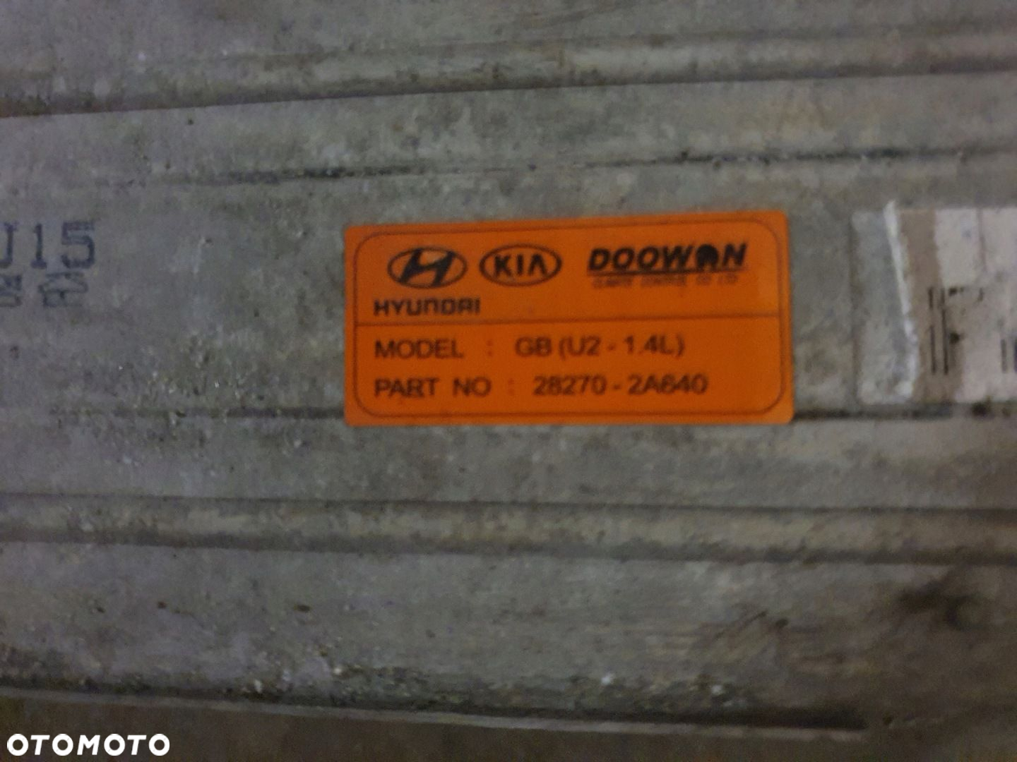 INTERCOOLER HYUNDAI I20 28270-2A640 - 4