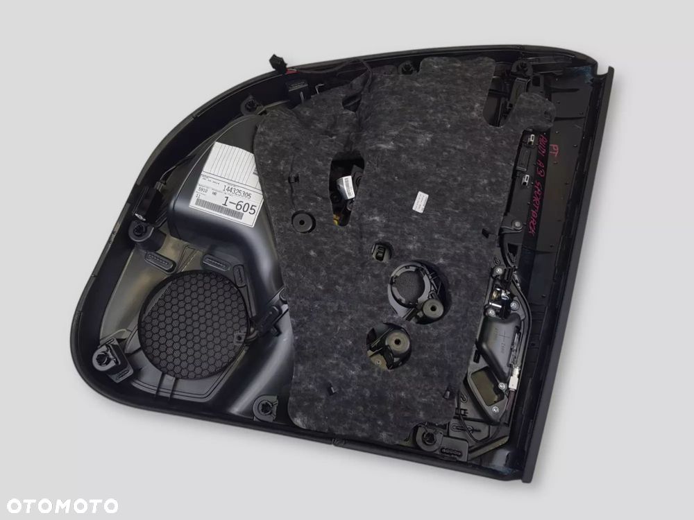Tapicerka Boczek drzwi Prawy Tył Audi A3 8V Sportback 8V4867306 - 8