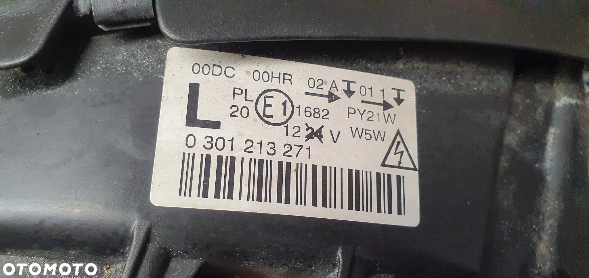 Lampa lewy przód przednia lewa Xenon Peugeot 407 9660236680 - 7