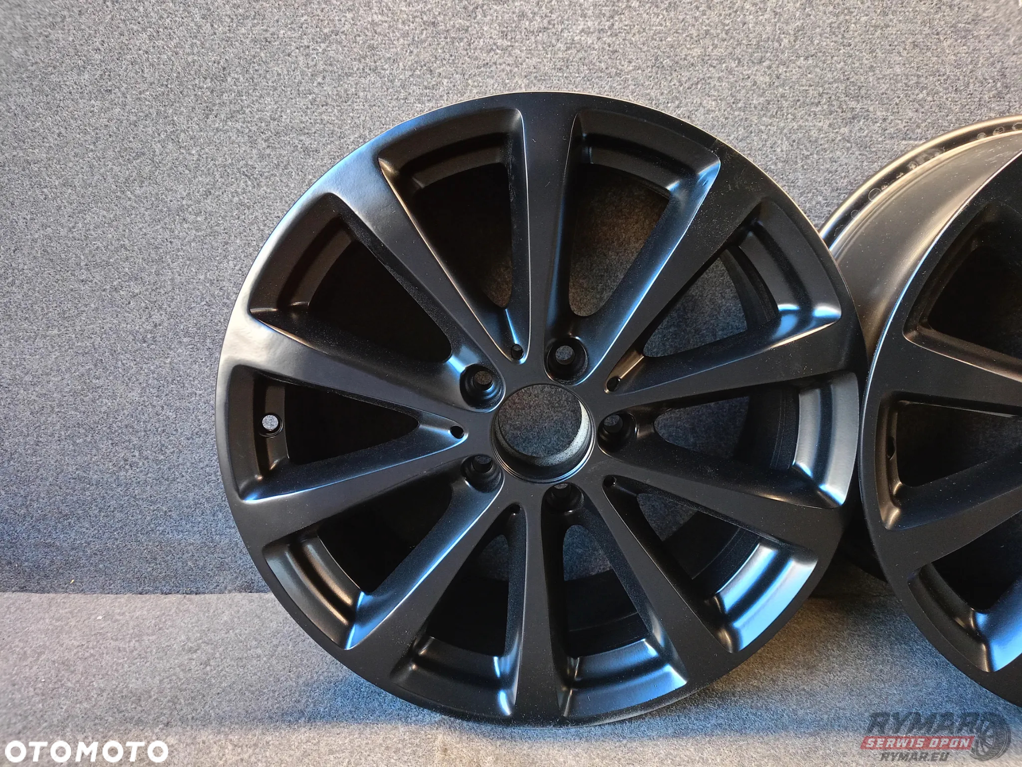 ALUFELGI 7.5X17" 5x112 ET40 ORYGINAŁ MERCEDES AUDI VW SEAT SKODA KPL - 2