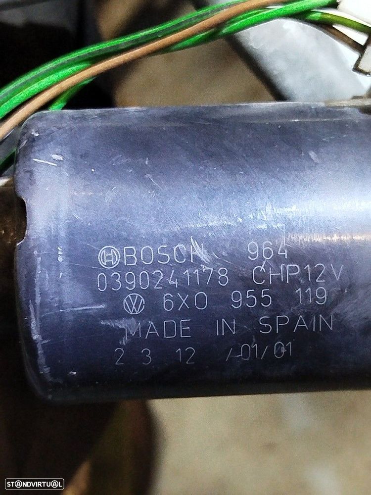 Motor Limpa Vidros Ft Volkswagen Polo (6N2) - 5