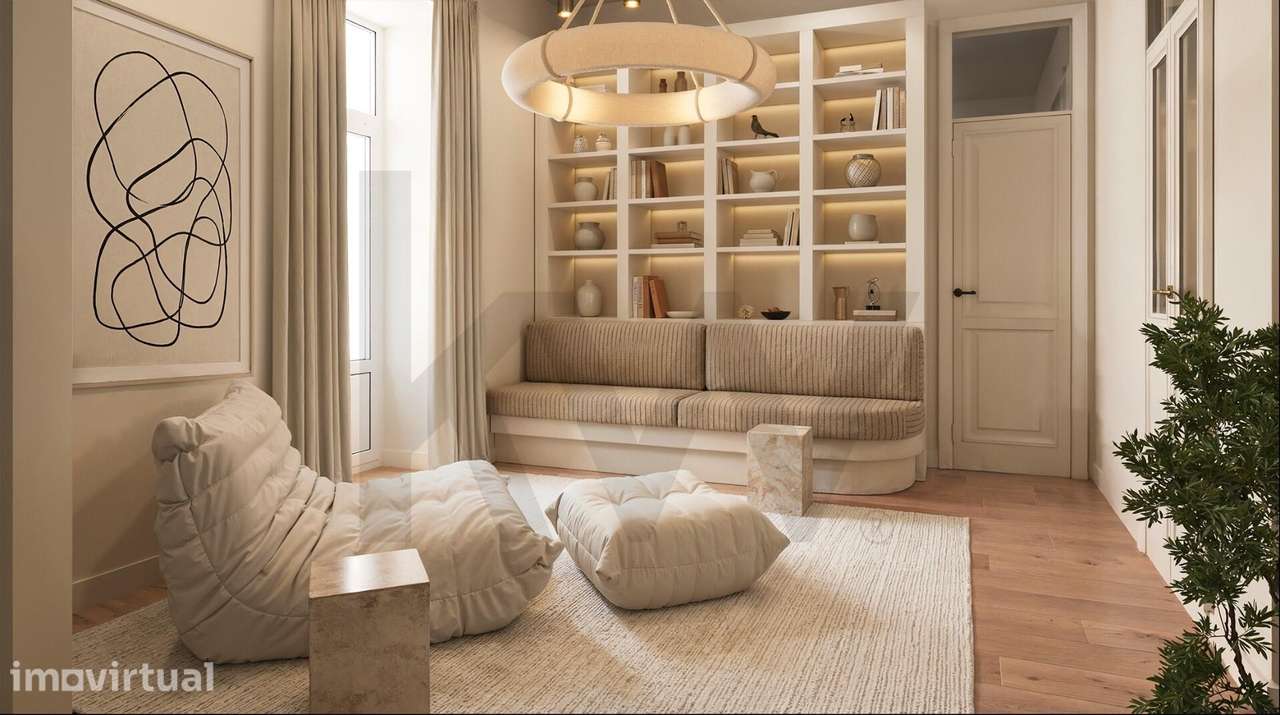 **Apartamento T2+1 em Campo de Ourique - Elegância e Conforto em Lisbo - Grande imagem: 3/60