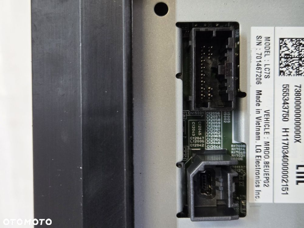 WYŚWIETLACZ EKRAN NAVI  NAWIGACJI OPEL ASTRA K V 42342511 - 8