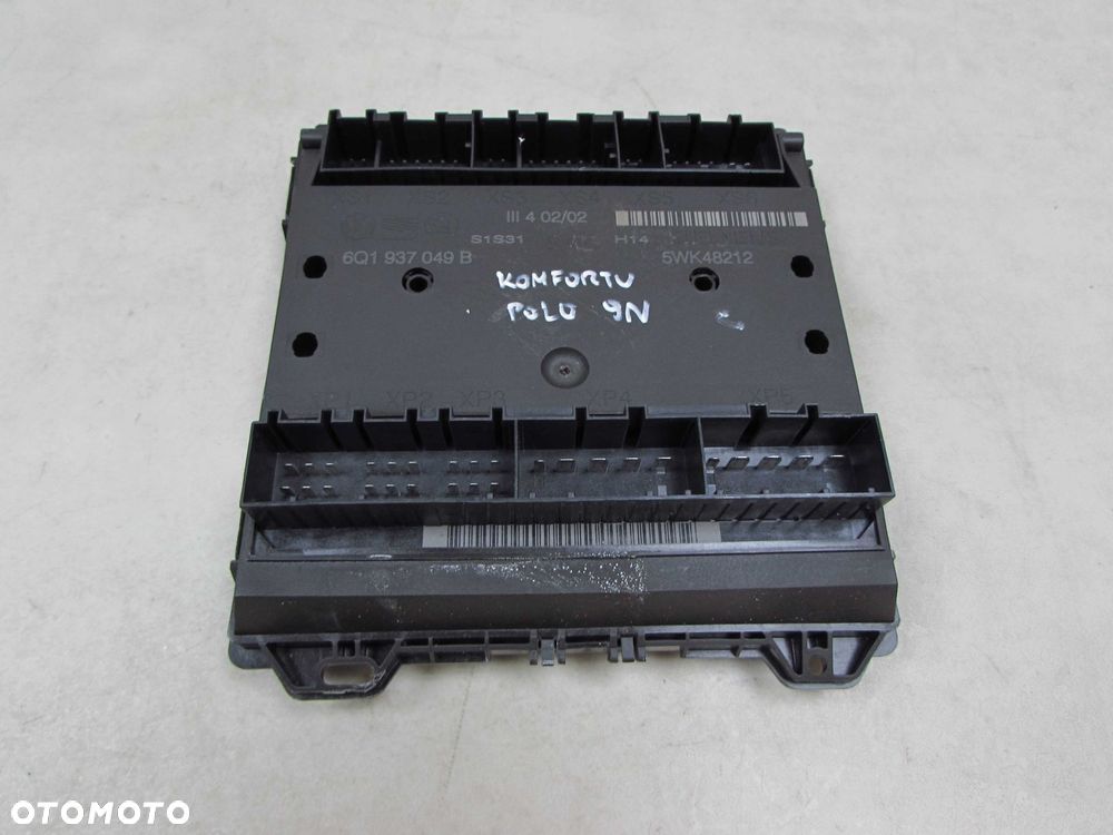 SKODA SEAT VW POLO IV 9N 01-09 MODUL KOMFORTU 6Q1937049B - 1