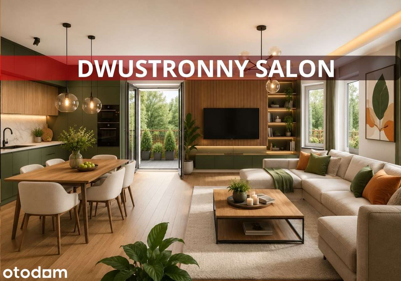 Przestronny salon | Dwustronne M4 | Tramwaj 5 min | Blisko centrum