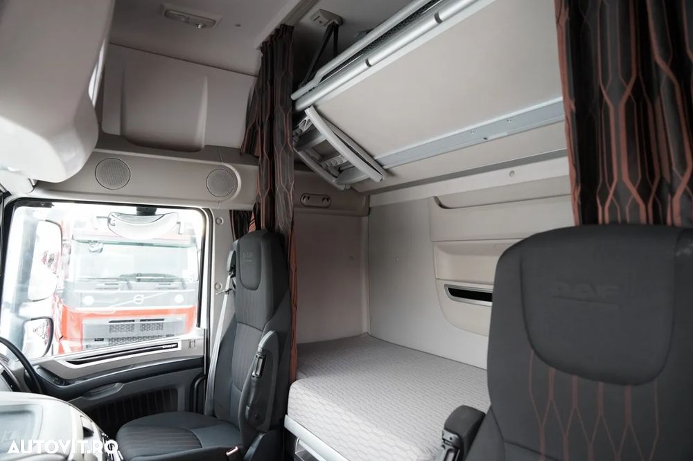DAF XF 480 / COMBINAȚIE TANDEM / 120 M3 / DRIVE-THROUGH / PUNTE RIDICATĂ / PUNTE DE DIRECȚIE / PLATĂ PENTRU ȘI ȘI PLĂȚI / DHOLLANDIA LIFT / I-PARK COOL / + LECITRAILER / PUNȚI SAF - 28
