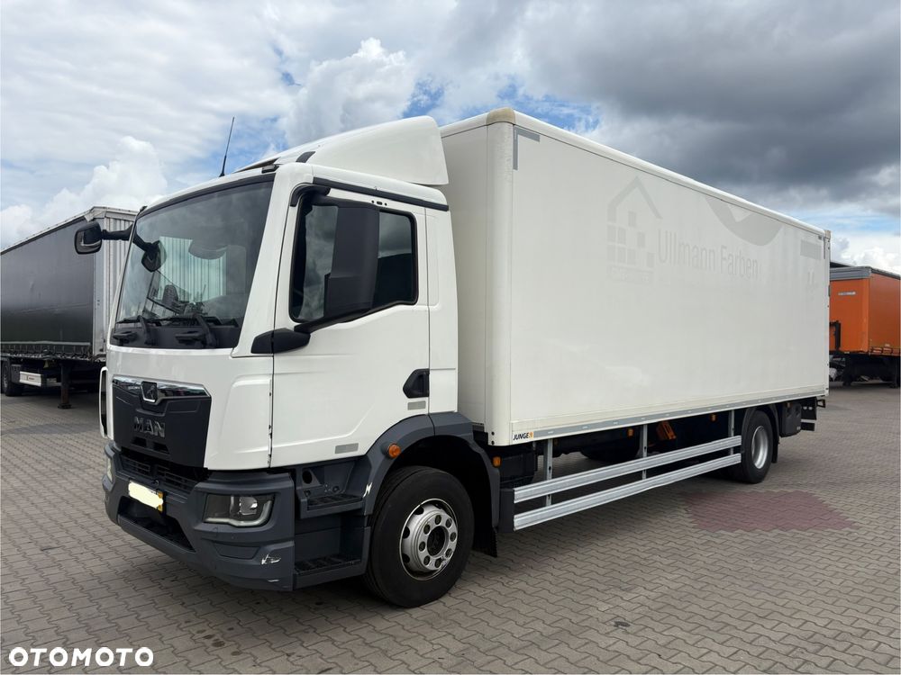 MAN TGM 15.250 / IZOTERMA + WINDA / NOWY MODEL / 2021r / ŁADOWNOŚĆ 8300kg / KONTENER / z Niemiec / ANTOS / TGL