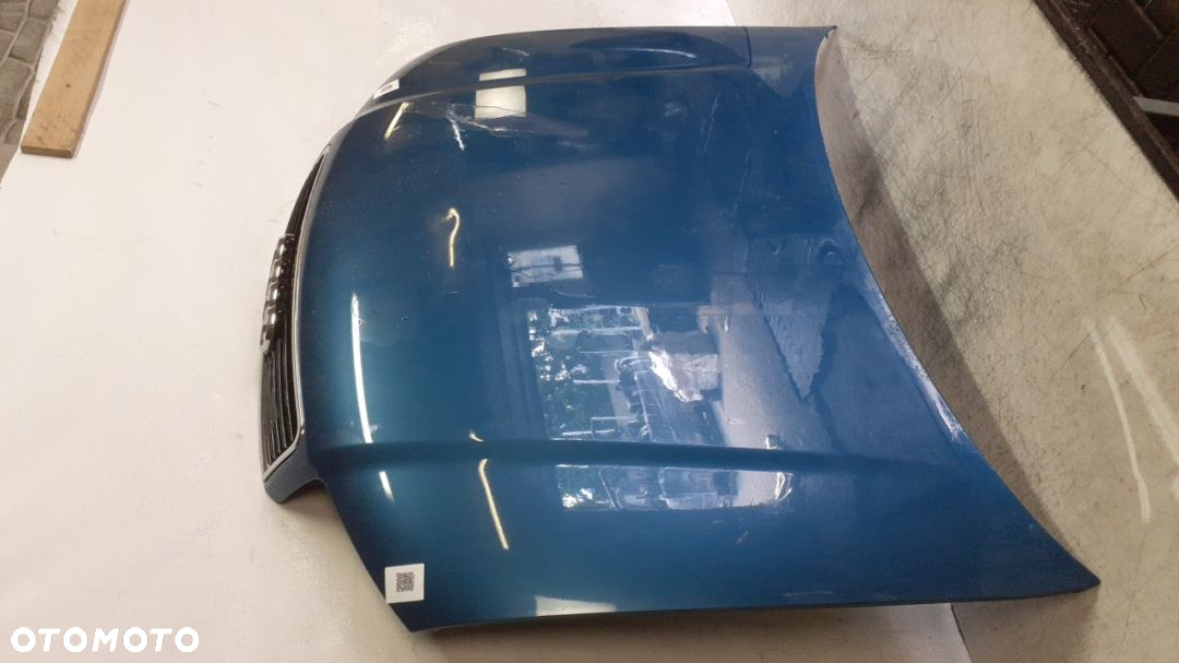 * MASKA POKRYWA SILNIKA DO AUDI A4 B6 LZ5C BŁĘKITNA NIEBIESKA - 3