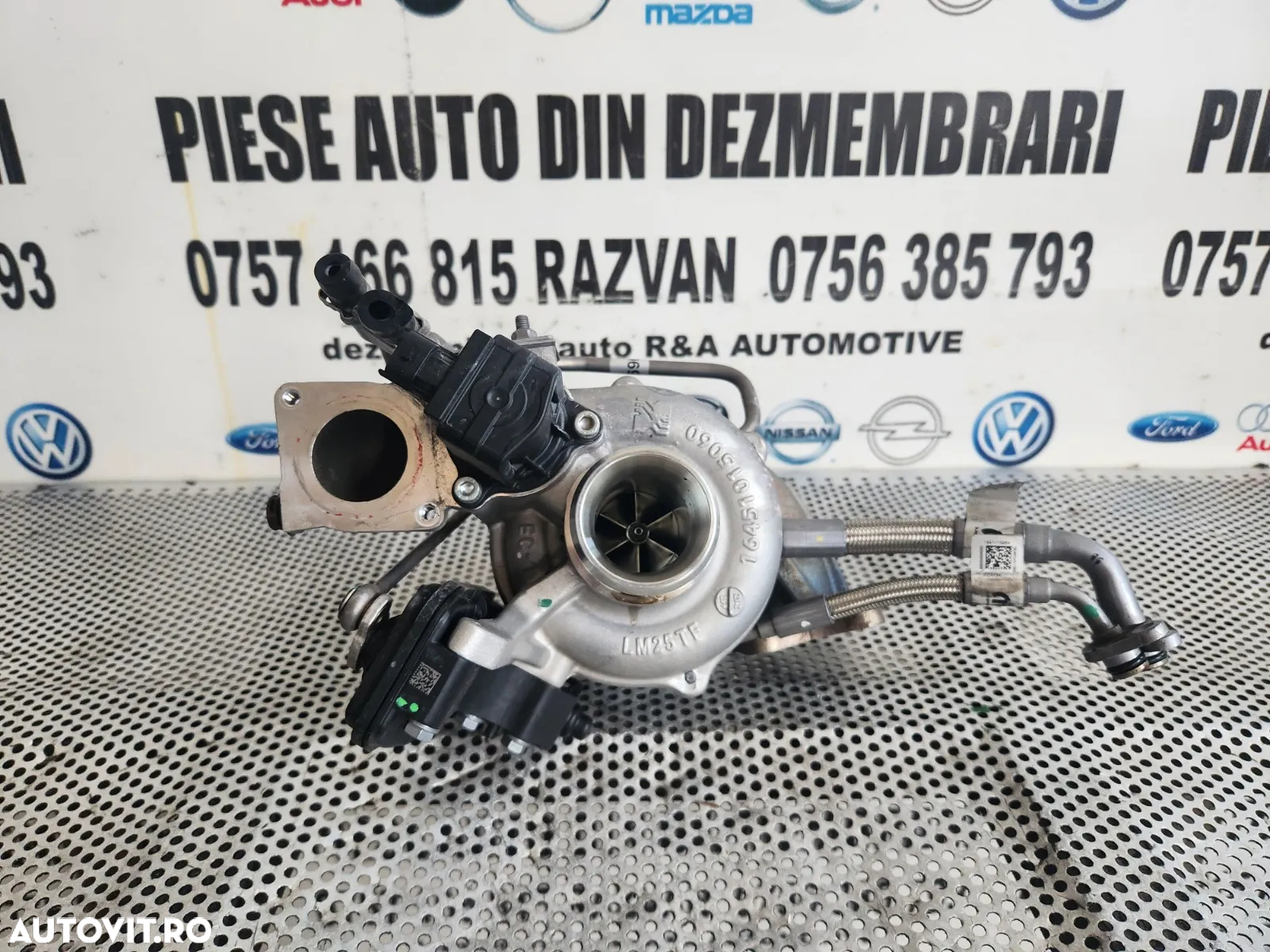 Turbo Turbina Noua Sub 1.000 Km Fiat 500X Jeep Compass Renegade 1.3 Benzina Turbo Hybrid Cod Motor - 2
