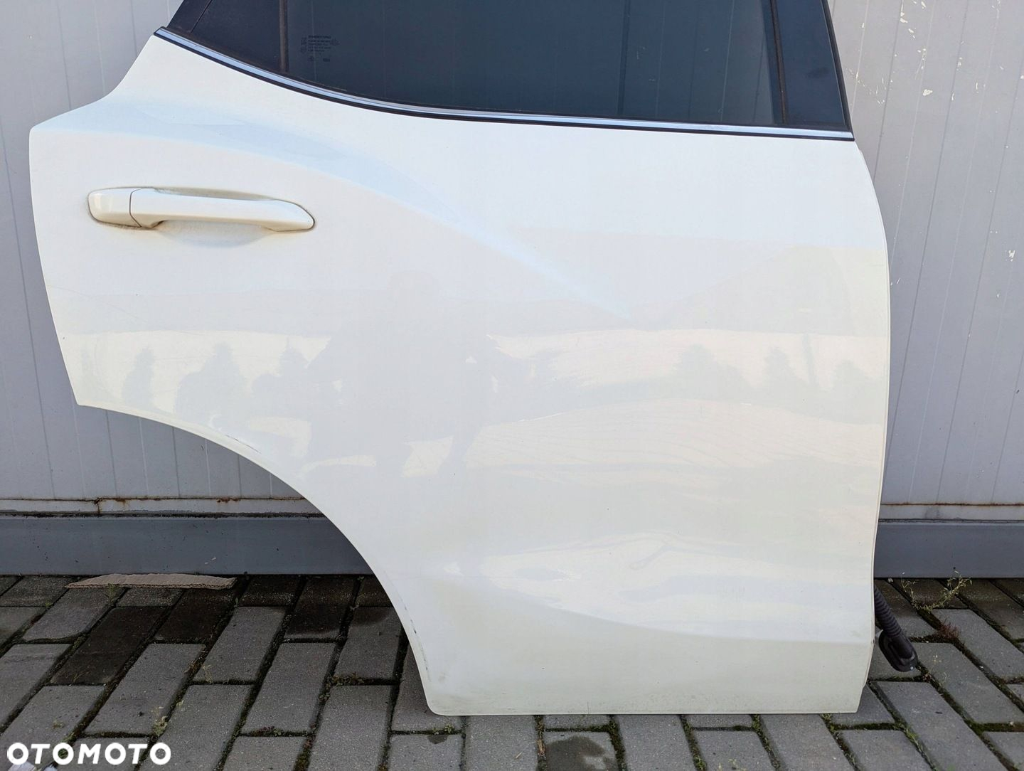 SsangYong Tivoli XLV 2016-2019 drzwi tył tylne prawe białe - 3