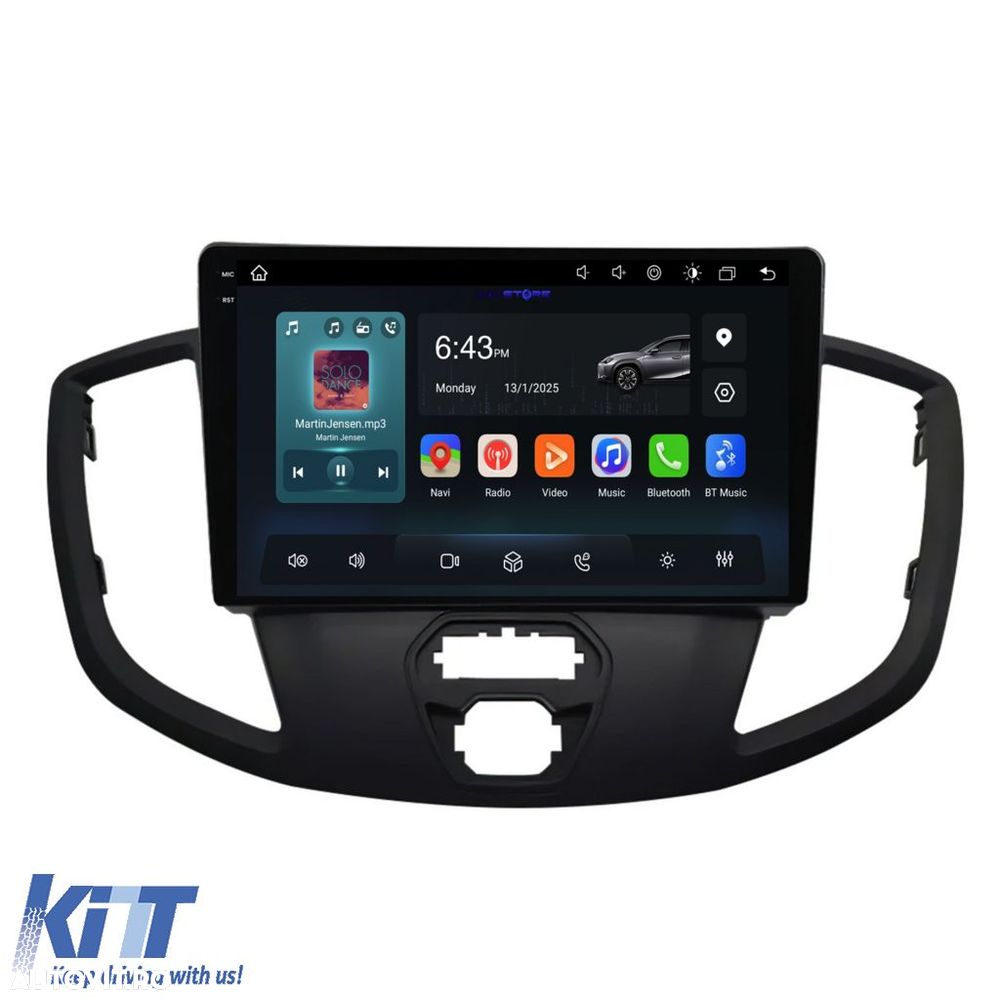 Navigatie Dedicata Ford Transit (2012-2018),QuadCore, 9Inch, 4Gb Ram, - 4