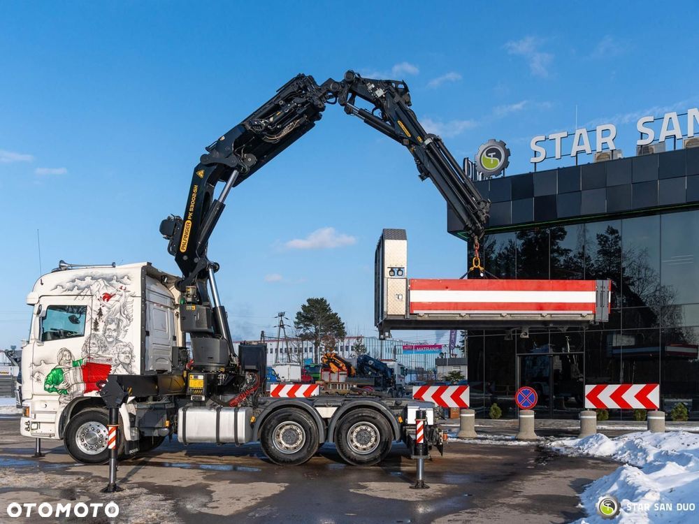 Scania R450 6x4 PALFINGER PK 53002 SH HDS Żuraw Fly Jib Siodło Wciągarka - 11