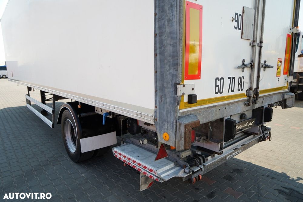 Fruehauf CONTAINER / DHOLLANDIA LIFT / PODEA RESISTENTĂ / - 12