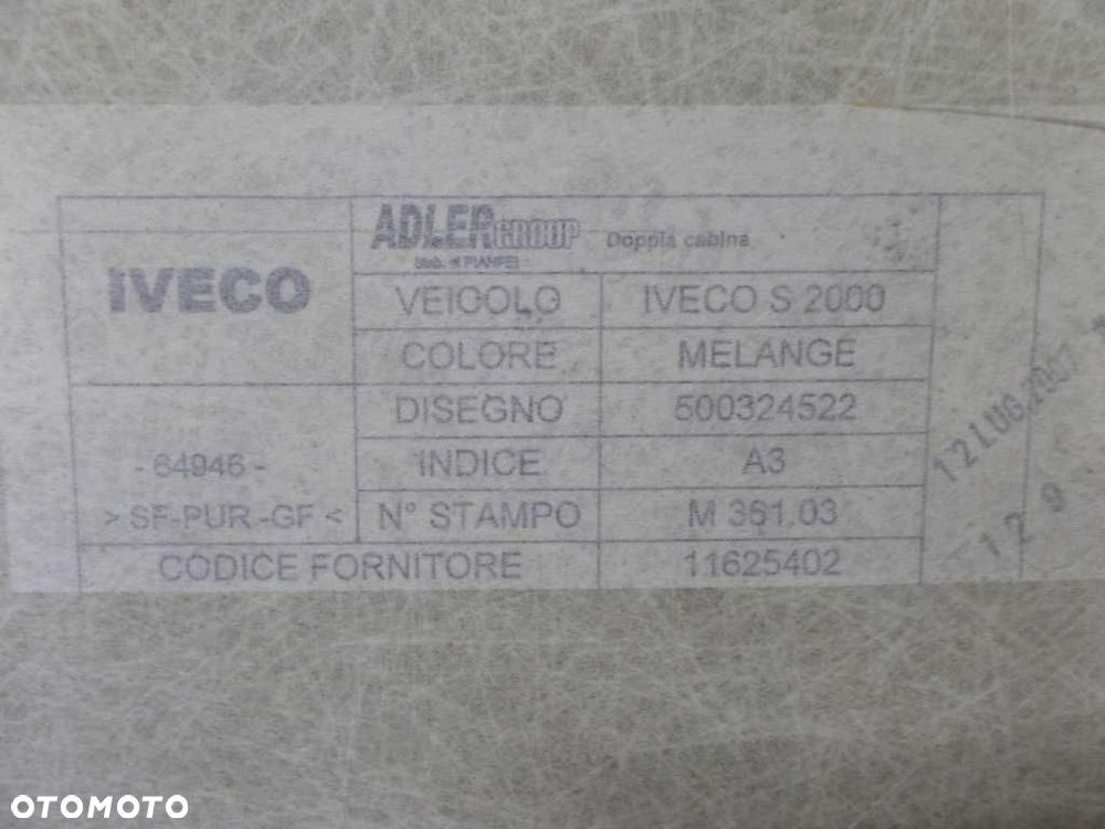IVECO DAILY IV DOKA 06-14 PODSUFITKA PODSUFITOWKA TYL - 5