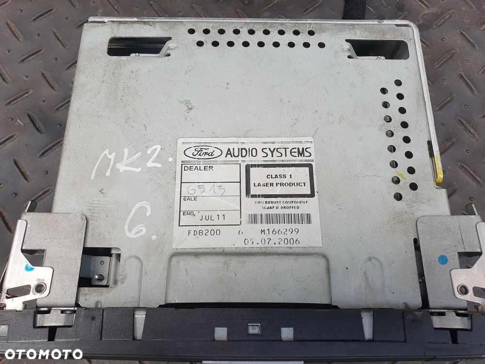 FORD FOCUS II MK2 C-MAX RADIO FABRYCZNE RADIOODTWARZACZ 6000CD CD MP3 6S61-18C815-AG - 4