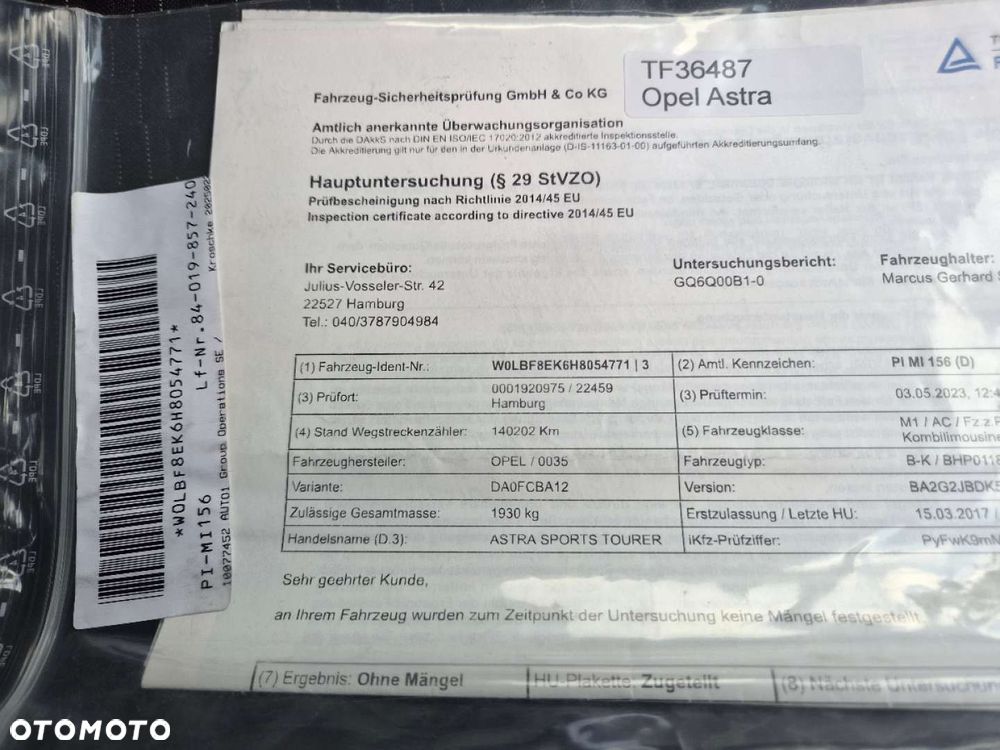 Opel Astra 1.6 CDTI Cosmo - 39