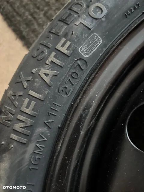 KOŁO DOJAZDOWE 125/70R16 125/70R18 A3 8P GOLF V VI LEON II PASSAT B6 1K0601027B 1K0601027F - 6