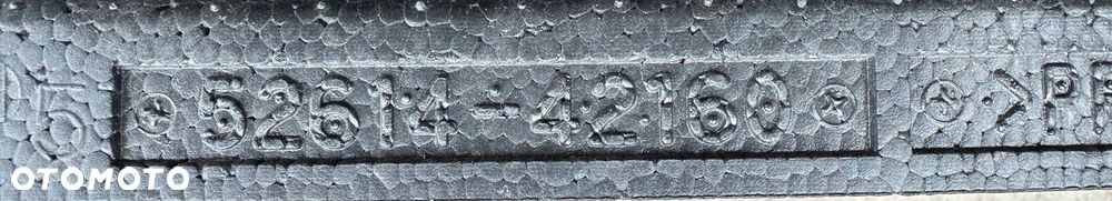 TOYOTA BZ4X ABSORBER WZMOCNIENIE ZDERZAKA PRZÓD PRZEDNIE 52614-42160 - 4