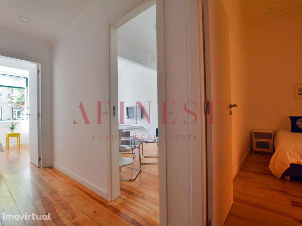 Apartamento T2 Mobilado | 80m² | Conde Redondo | Próx. Av. Liberdad... - Grande imagem: 4/12