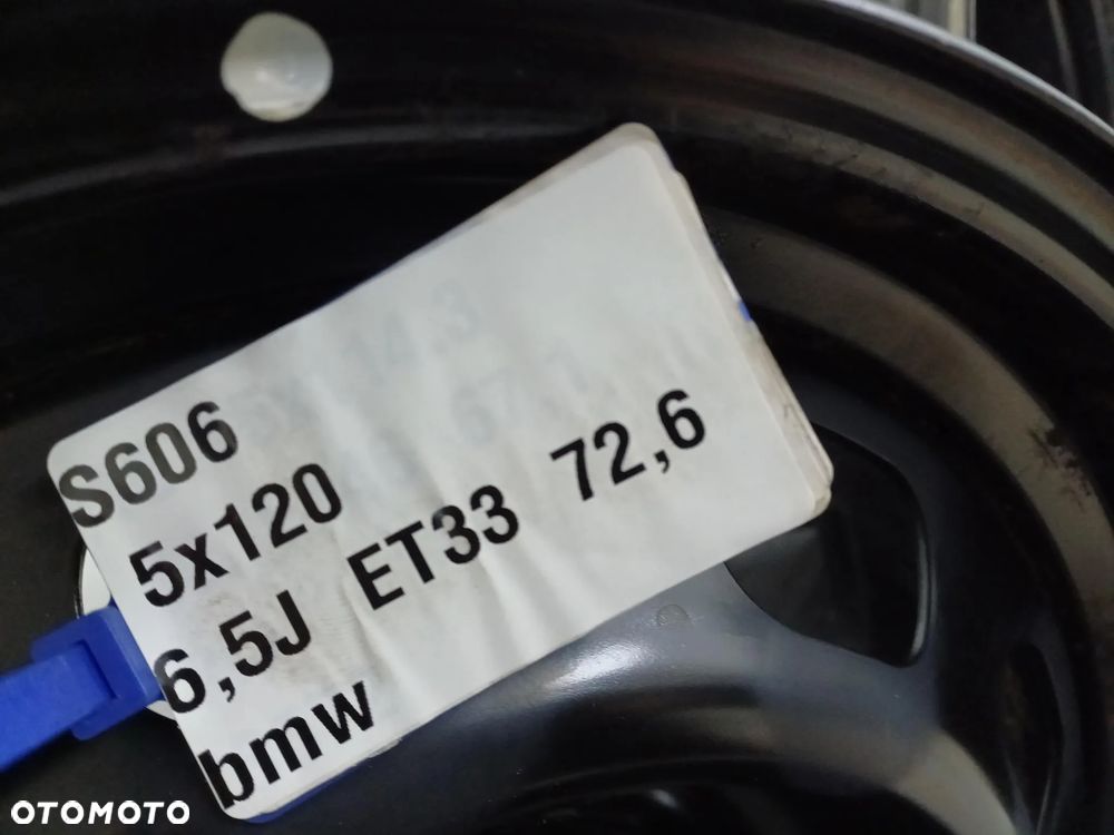 felgi stalowe OEM 16 5x120 BMW F20 F21 E87 E81 E82 E88 S606 - 8