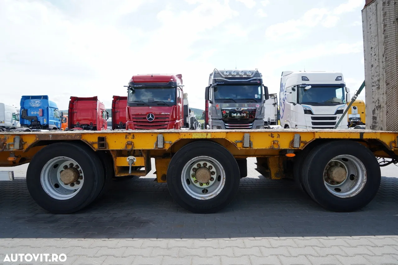 ACTM TRANSPORTATOR / ÎNCĂRCARE JOS / 13,2 M / GAMĂ HIDRAULICĂ / AX DE DIRECȚIE - 26