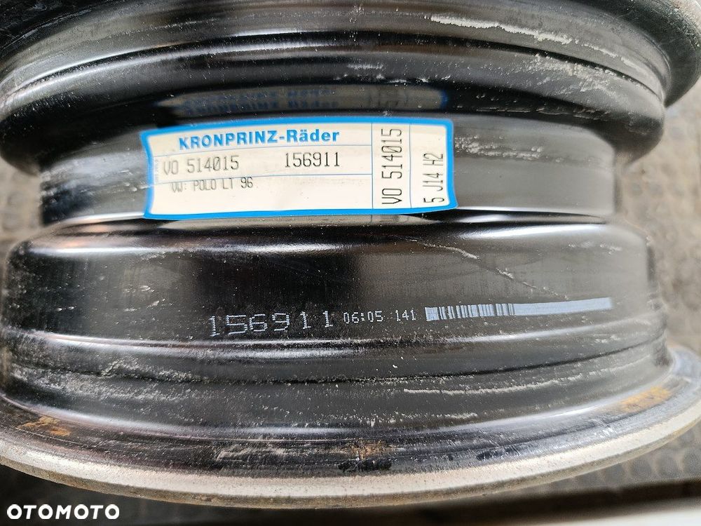 FELGI STALOWE KOMPLET 14 SKODA FABIA I KBA43815 - 6