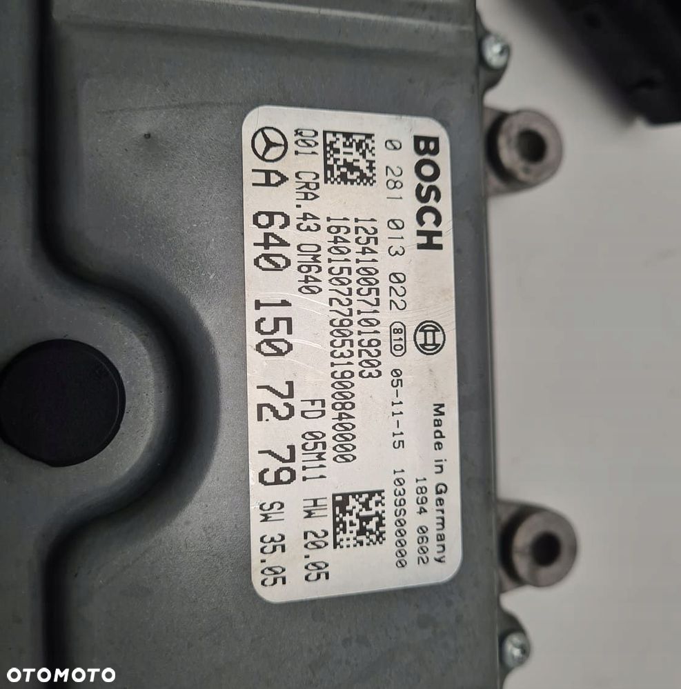 mercedes w169 komputer a6401507279 0281013022 - 3