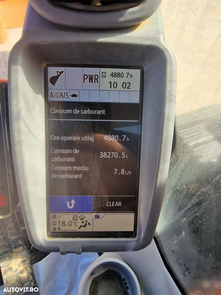 Hitachi ZX135, 2019, 4.880h, LAMA NIVELARE, compact,  15,7tone, Cupla rapida hidraulica, Cupa NOUA, inst picon, 3 camere luat vederi, Ad sapare 6m, Ridica 7,5t, latime 2,49m, Motor Isuzu 104CP, Antifurt, consum 7,8l/h, posibilitate leasing, PROMOTIE 76900EUR - 28