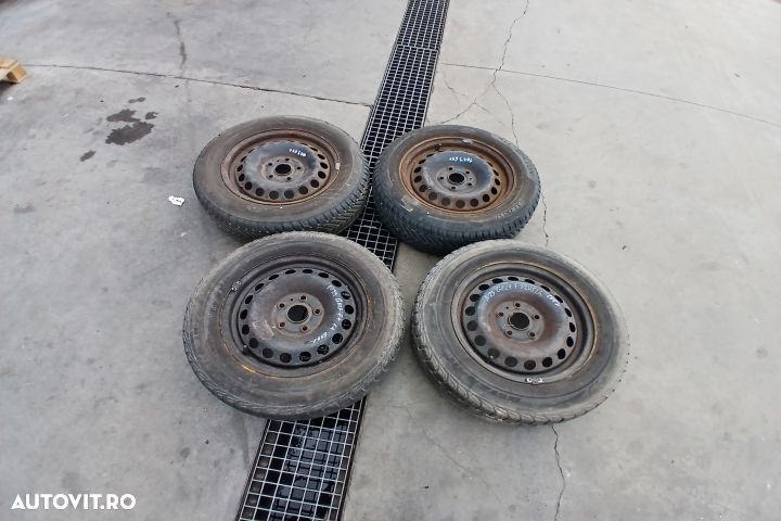 Jante tabla cu anvelope 15 - set 1K0601027AG 195/65 R15  ET47 1K06010 - 1