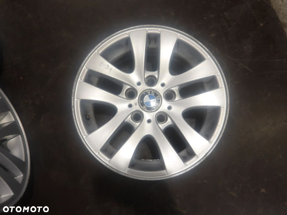 BMW E91 KOMBI 2.0D FELGI ALUMINIOWE ALUFELGI R16 7J 5X120 ET34 6765810 - 8