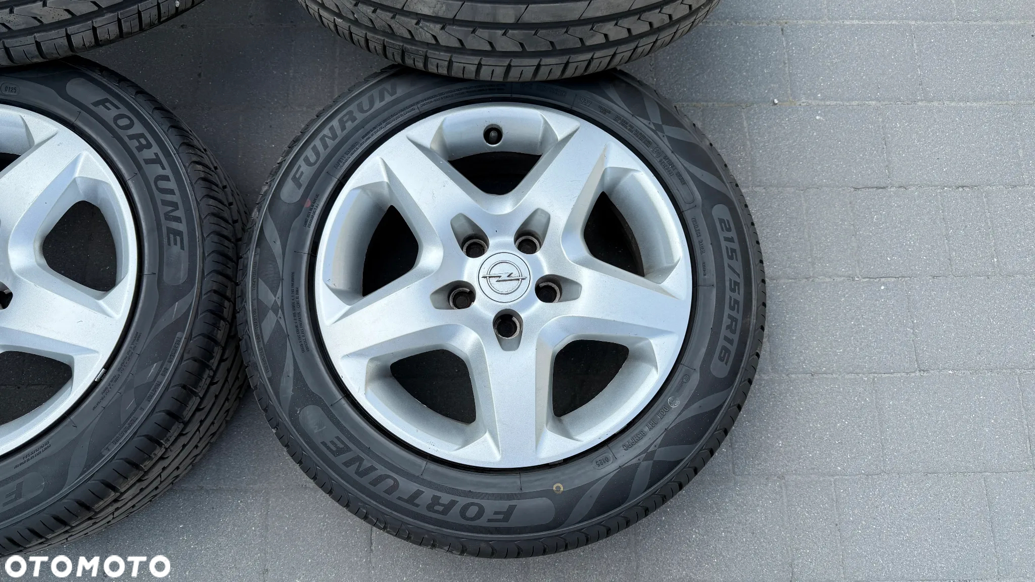 Koła strukturalne 215/55 nowe 2024/2025 r16 5x110 opel chevrolet felgi ET39 Alufelgi - 4