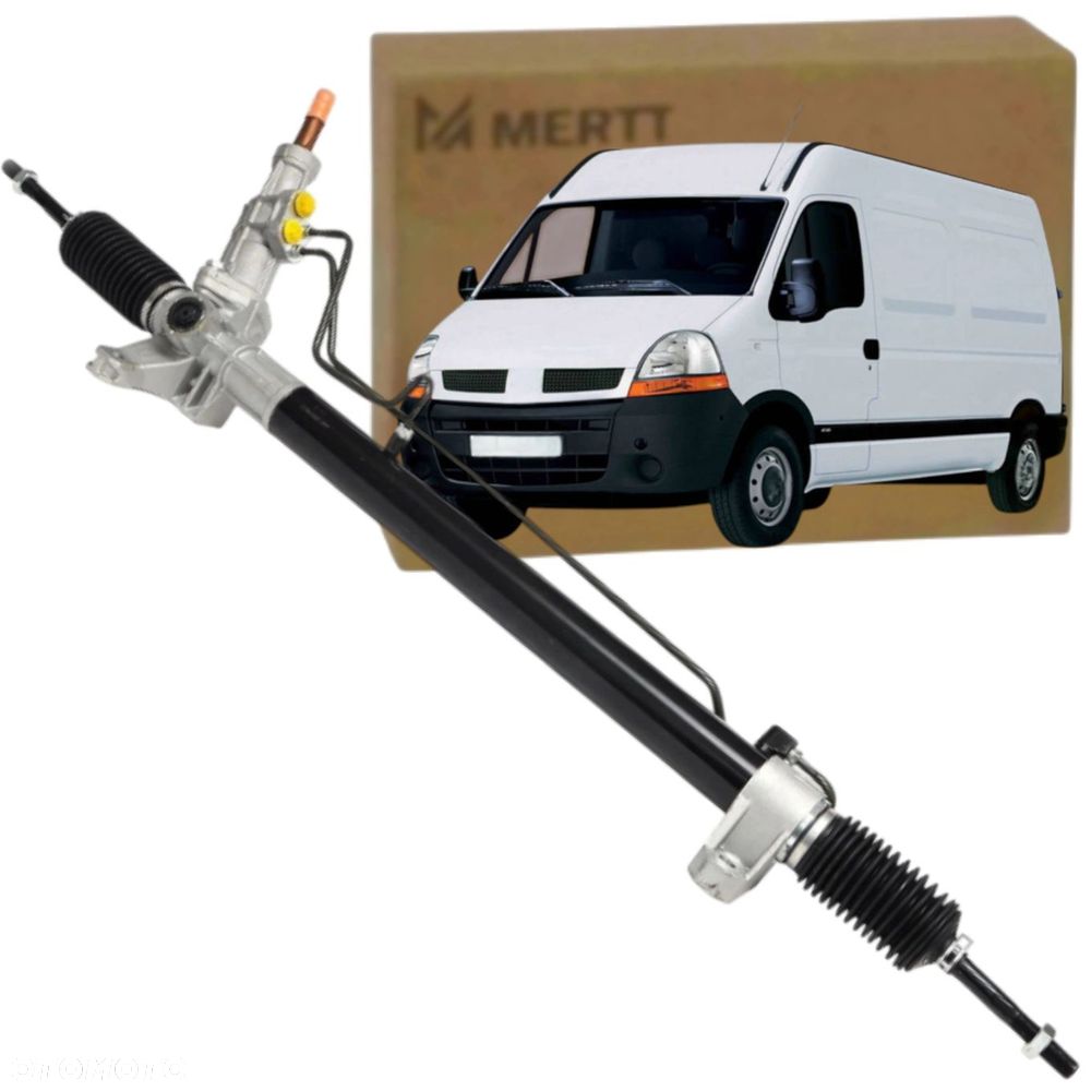 MAGLOWNICA NOWA przekładnia kierownica Renault MASTER Opel MOVANO 1998-2010 - 1